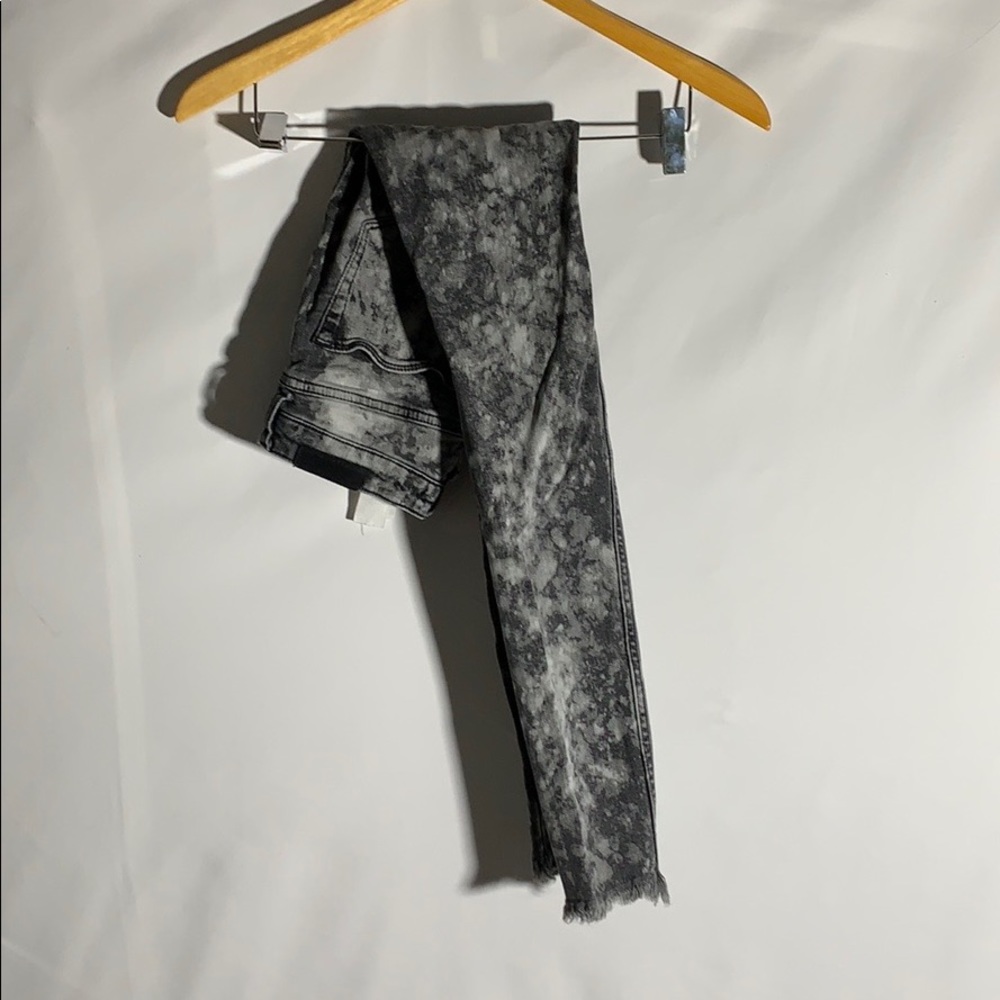 Zara Female Junior Black and White Cotton Jeans